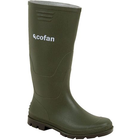 Bota agua alta pvc Verde