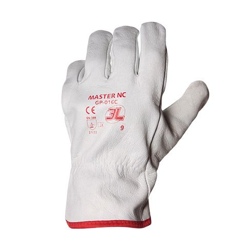 Guantes piel flor vacuno