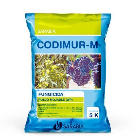 Codimur-M Oxicl. de Cobre 22%+Mancozeb 17,5% fungicida [DESCATALOGADO]