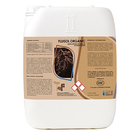 Fluisol organic enmienda orgánica líquida ecológica