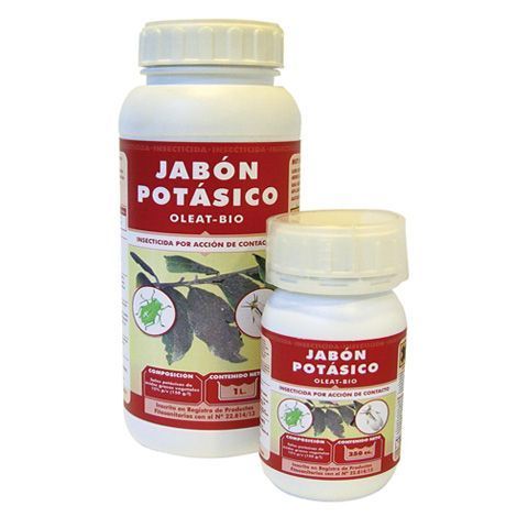 Jabon potásico ácido vegetal 15% insecticida ecológico