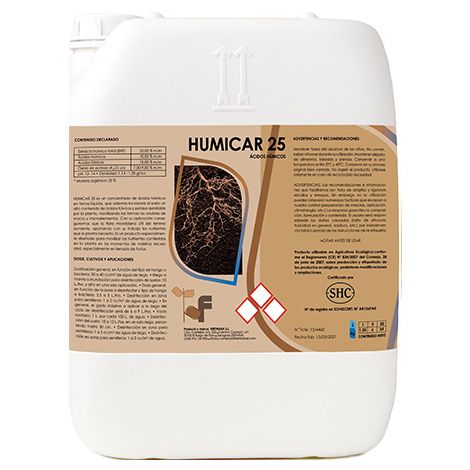 Humicar 25 concentrado Ácidos húmicos