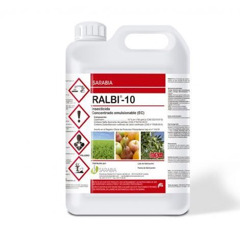 Ralbi10 Cipermetrina insecticida piretroide