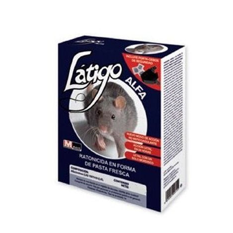 Latigo alfa rodenticida uso doméstico 120grs.
