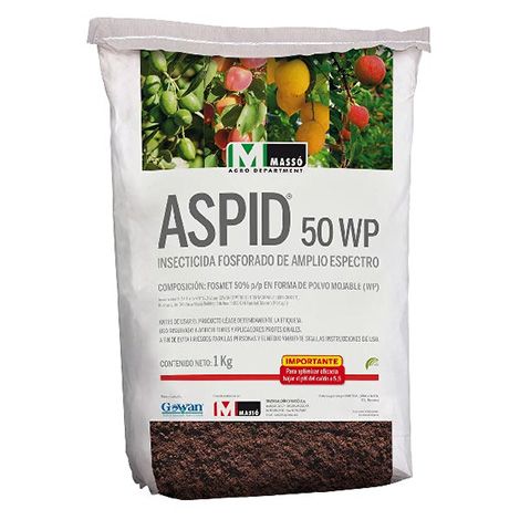 Aspid 50 WP Fosmet 50% insecticida contacto e ingestión[DESCATALOGADO]