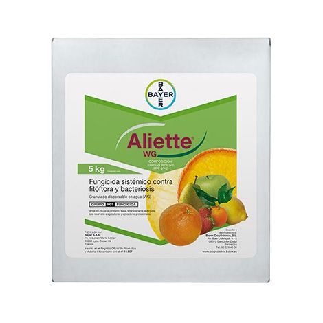 Aliette WG fungicida sistémico Fosetil-Al 80%