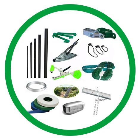 MATERIAL EMPARRADO, TUTORES Y PROTECTORES