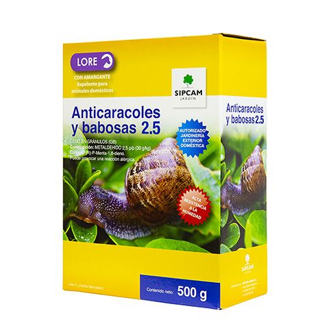 Anticaracoles y babosas 2,5 Metalheído JED