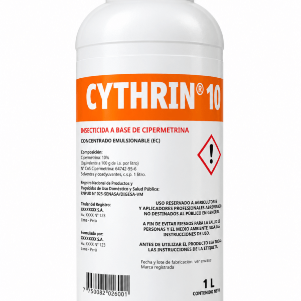 Cythrin 100 EC Cipermetrin 10% insecticida