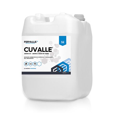 Cuvalle Cobre orgánico complejado por moléculas orgánicas ecológico