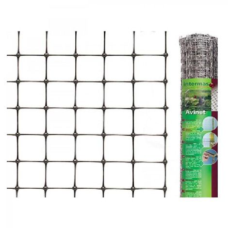 Intermas AVINET malla Bop 36 1x10m 24x27 GRIS