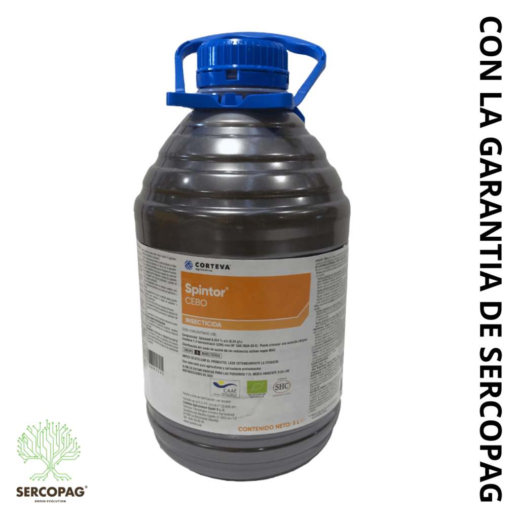 insecticida formulado con spinosad 0,024 % y atrayente alimentario incorporado, diseñado para controlar moscas adultas mediante tratamientos localizados por parcheo.