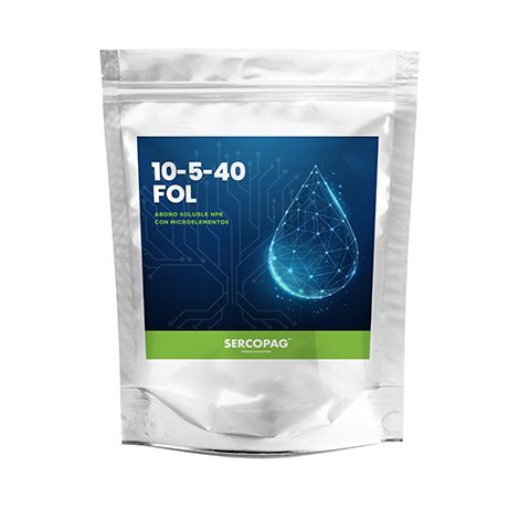 Sercopag Fol 10-5-40 Npk especial engorde con micronutrientes sólido