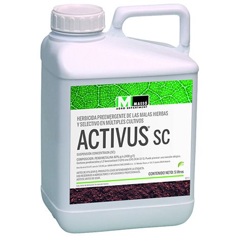 Activus SC herbicida multicultivo Pendimetalina 40%