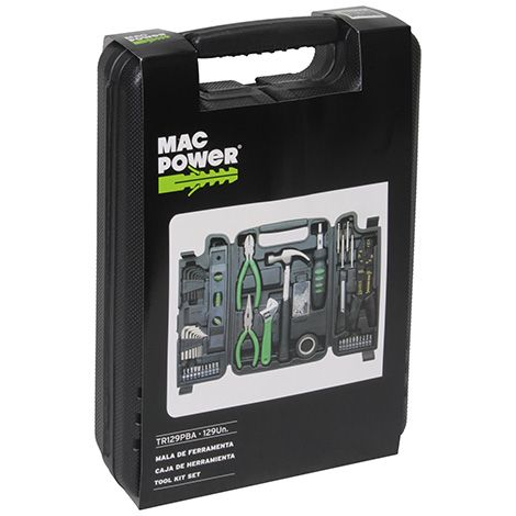 Caja herramientas MAC POWER 129 piezas