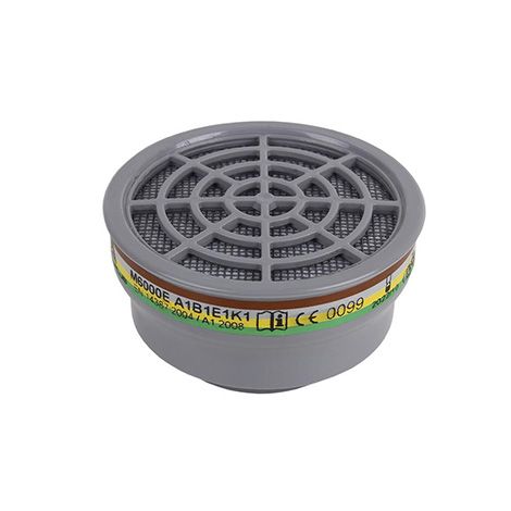 Filtro tipo A.B.E.K1 para mascarilla de silicona con doble filtro M6000E