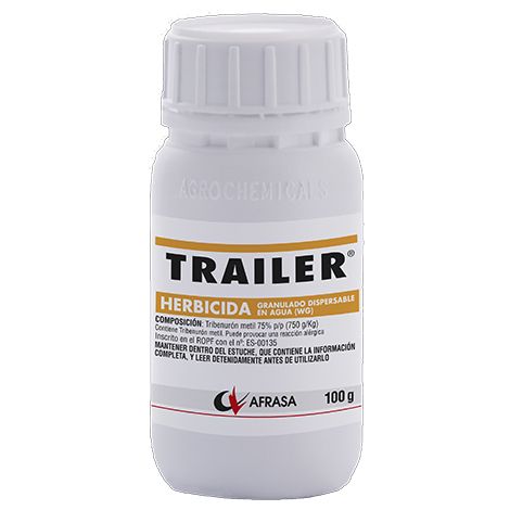 Trailer herbicida Tribenuron metil 75%