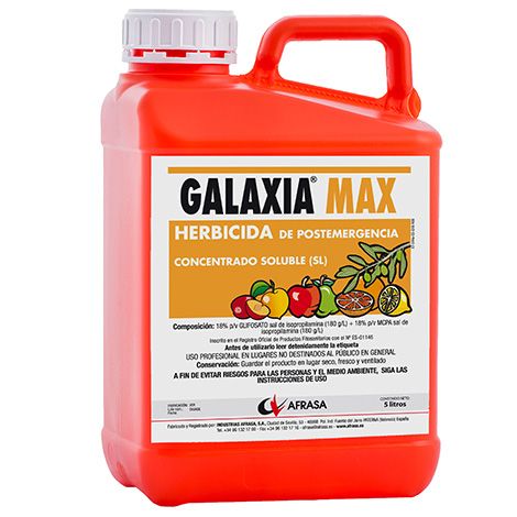 Galaxia Max herbicida Glifosato 18% + MCPA 18%