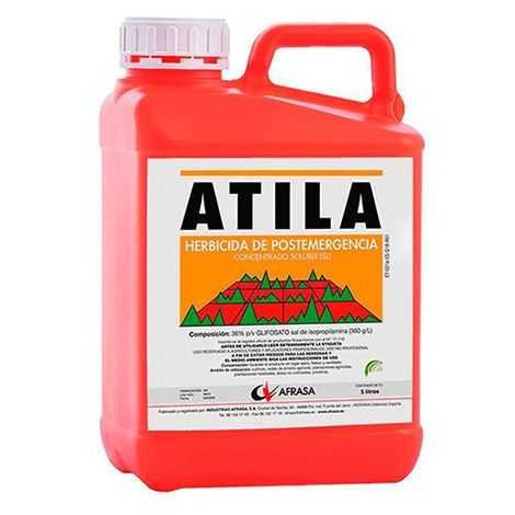 Atila herbicida sistémico Glifosato 36%