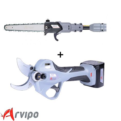 Pack Arvipo PS37 Evo2 + Motosierra Arvipo HS37 Pro pértiga telescópica