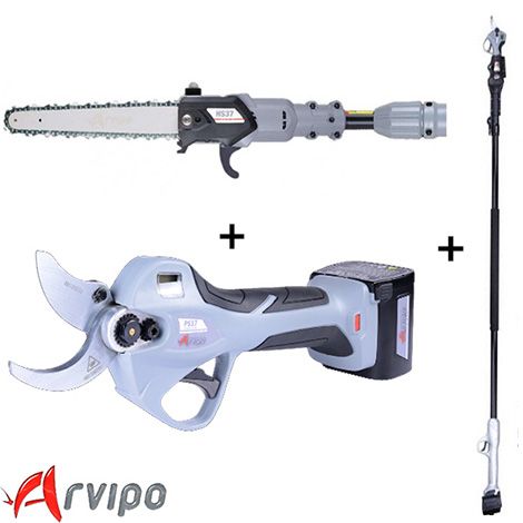 Pack Arvipo PS37 Evo2+ Pértiga EXPS-32/37 + Motosierra Arvipo HS37 Pro