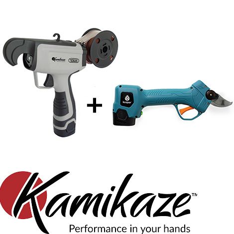 Pack Kamikaze KV4 + Tijera KP280 + 2 Baterías + Cargador
