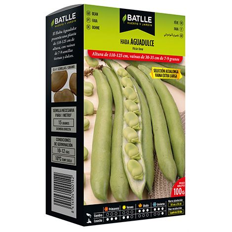 Semilla Haba Aguadulce Sel. ACUALONGA
