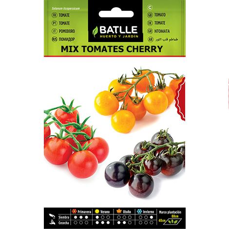 Semilla Mix Tomates Cherry