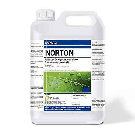 Norton mojante-coadyuvante no iónico Alquil poliglicol 20% (eter)