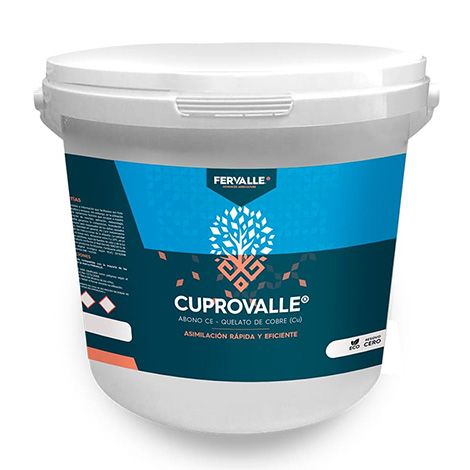 Cuprovalle Inductor defensas efecto defoliador y desinfectante