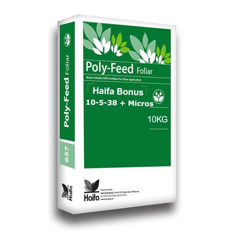 Haifa Bonus abono NPK 10-5-38 + MICROS