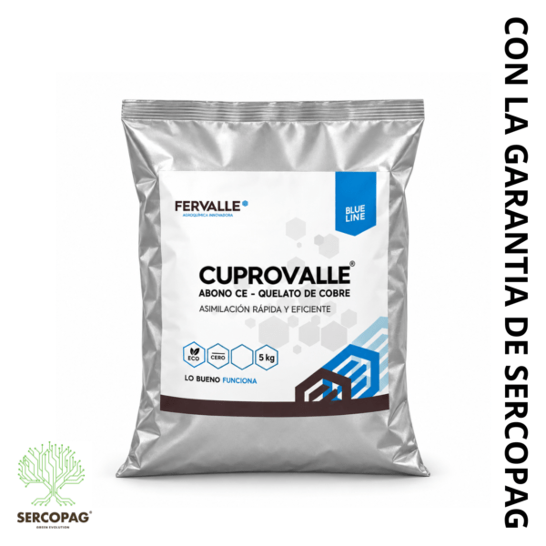 Cuprovalle Inductor defensas efecto defoliador y desinfectante