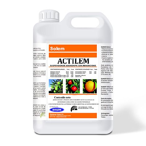 Actilem NPK 20-5-8 + Aminoácidos