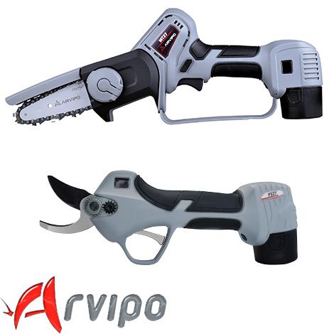 Pack Arvipo Tijera PS27 + Sierra MT27 + 2 Baterías + Cargador
