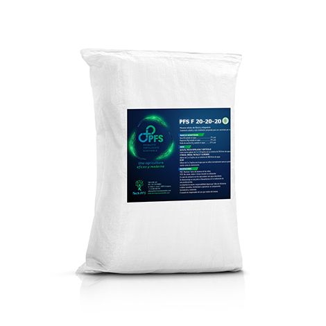 PFS F 20-20-20 especial brotación sólido soluble NPK