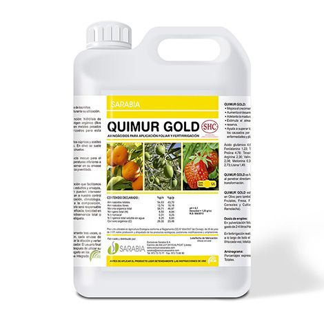 Quimur Gold aminoácidos ecológicos
