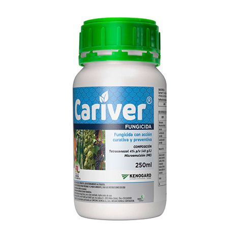 Cariver fungicida sistémico Tetraconazol 4% B-250cc JED