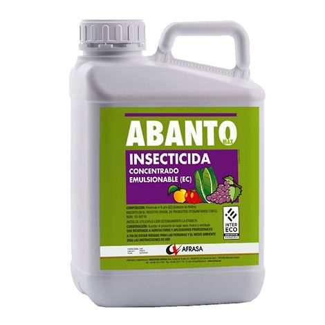 Abanto Max insecticida ecológico Piretrinas 4%
