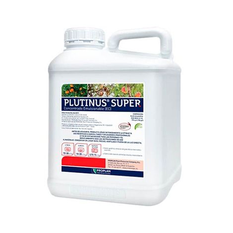 Plutinus Super insecticida Aceite de parafina 79% ecológico