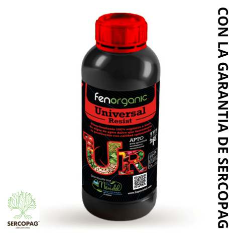 FENORGANIC UNIVERSAL RESIST 1 litro bioestimulante foliar con algas potasio y zinc