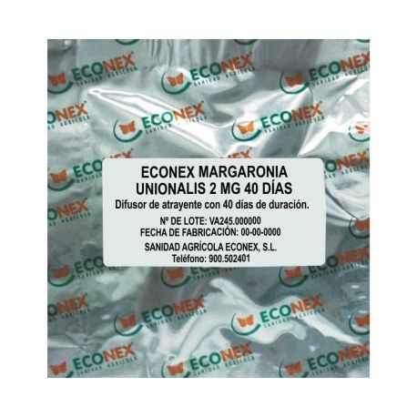 ECONEX MARGARONIA UNIONALIS 2 MG 40 DÍAS – Feromona para Glifodes del Olivo