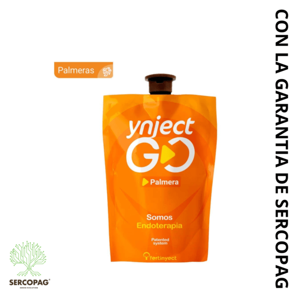 Ynject GO Palmera 55 ml dispositivo de endoterapia contra picudo rojo