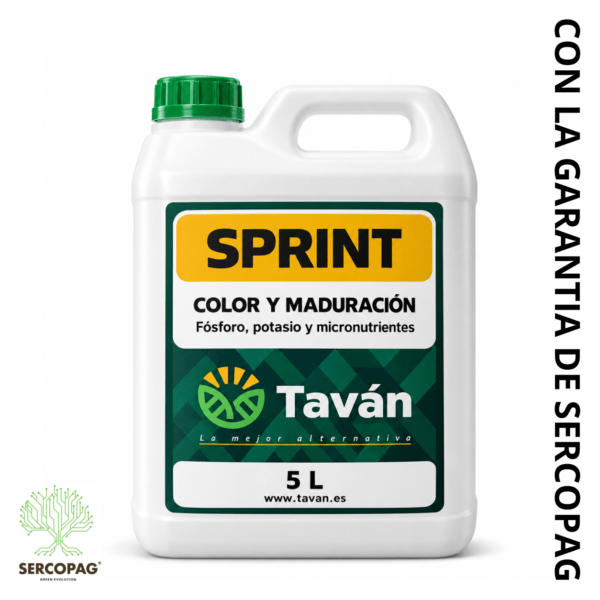 TAVÁN SPRINT 5 L · Maduración y acumulación de reservas