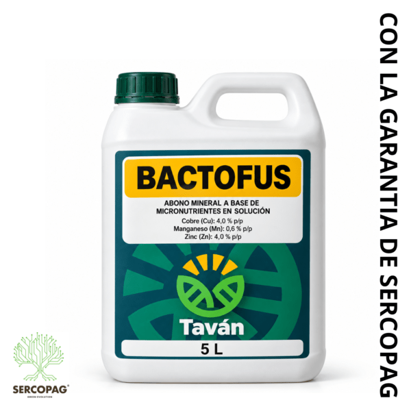 TAVÁN BACTOFUS 5 L -BIOESTIMULANTE Y FERTILIZANTE